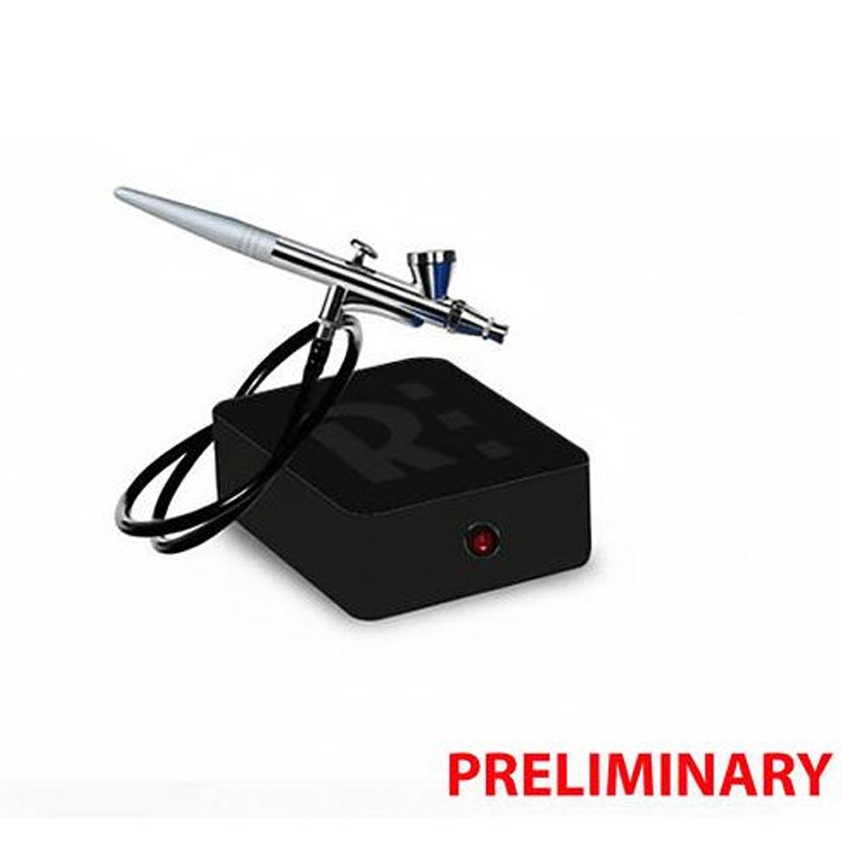Figurine airbrush starterset with compressor
